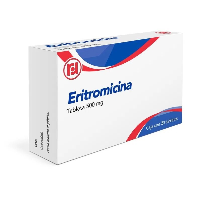 ERITROMICINA 500 MG C/20 TAB LAB RANDALL