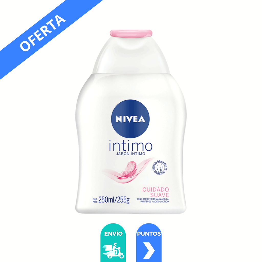 JABON INTIMO NIVEA 250 ML CUIDADO SUAVE BEIERSDORF
