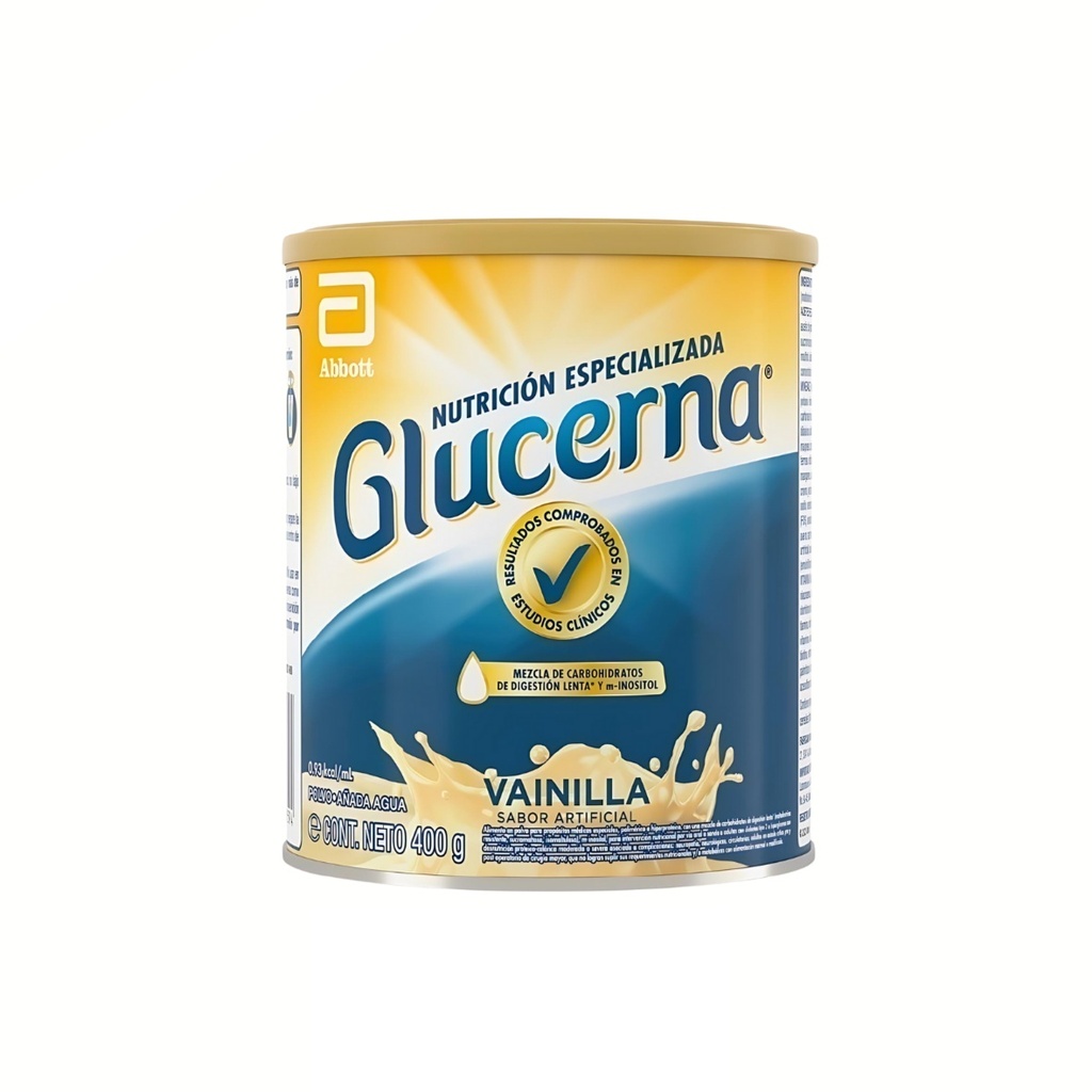 [4406] SUPLEMENTO ALIMENTICIO GLUCERNA 400 G VAINILLA LAB ABBOTT
