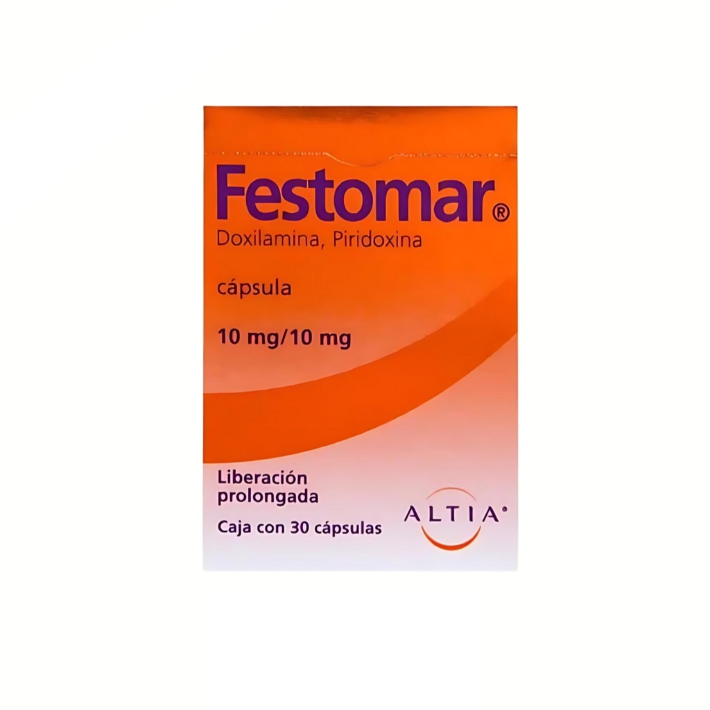 FESTOMAR 10/10 MG C/30 CAP LP DOXILAMINA PIRIDOXINA LAB ALTIA