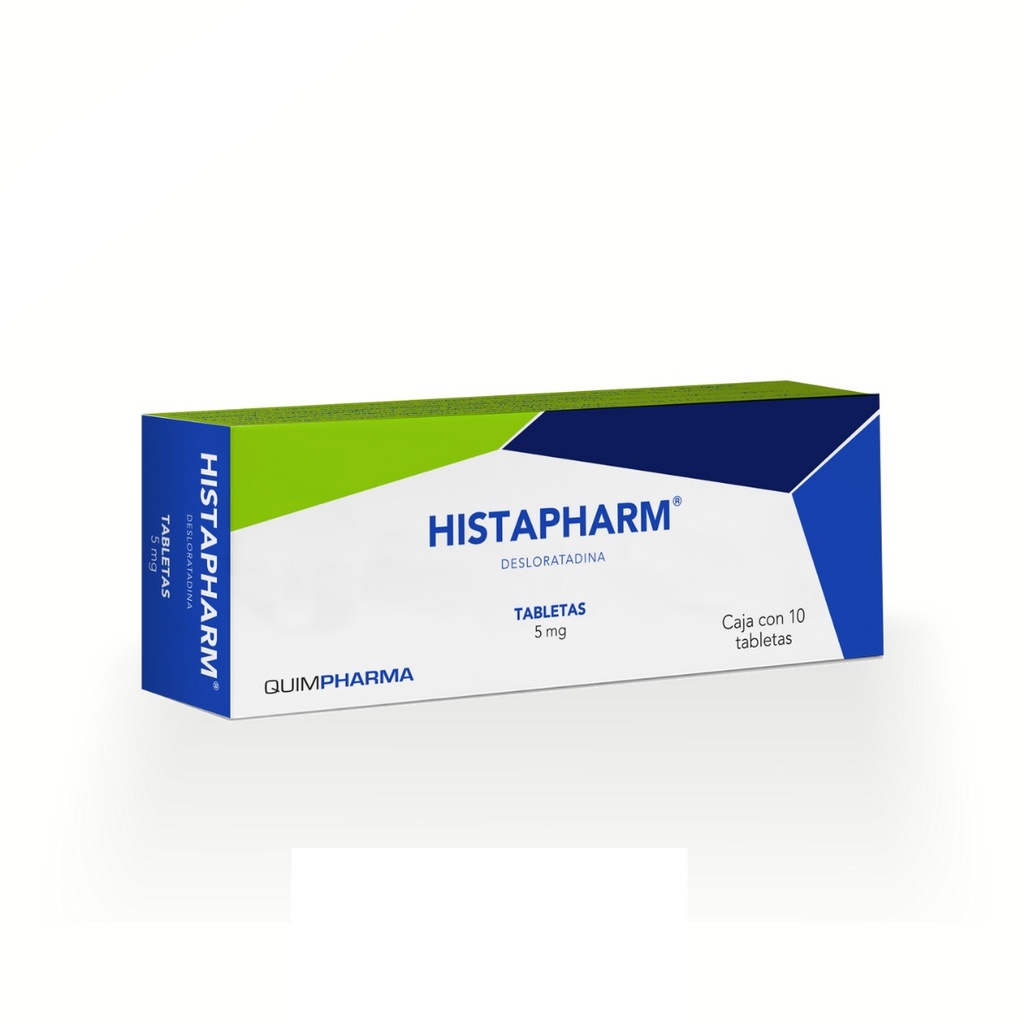 DESLORATADINA 5 MG C/10 TABLETAS HISTAPHARM LAB QUIMPHARMA