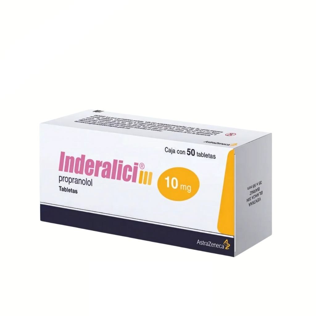 INDERALICI 10 MG C/50 TAB PROPRANOLOL LAB MOKSHA8