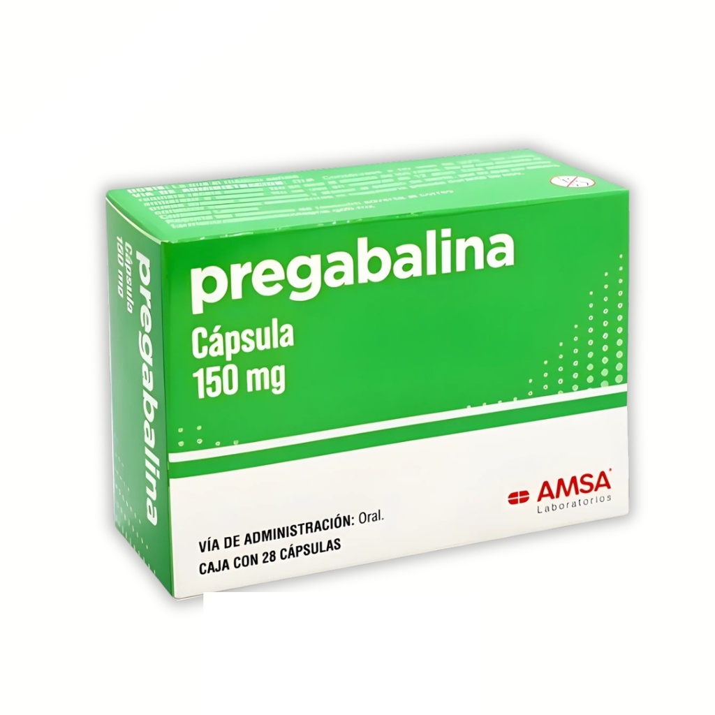 PREGABALINA 150 MG C/28 CAPSULAS LAB AMSA