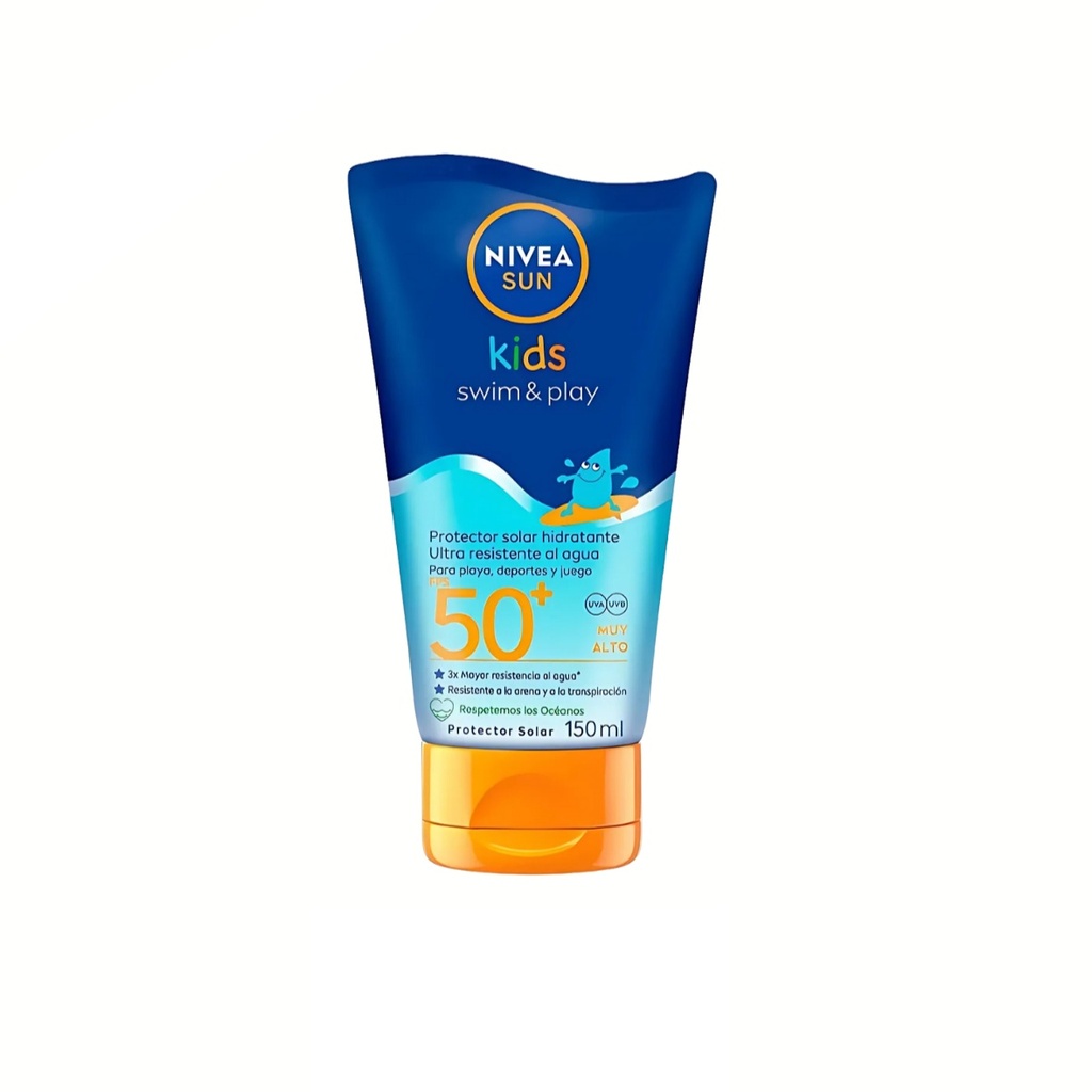 PROTECTOR SOLAR NIVEA SUN KIDS 50 FPS C/150 ML ULTRA RESISTENTE AL AGUA BEIERSDORF