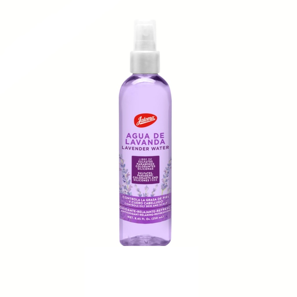 AGUA DE LAVANDA CON NIACINAMIDA VITAMINAS 250 ML TONICO FACIAL LAB JALOMA