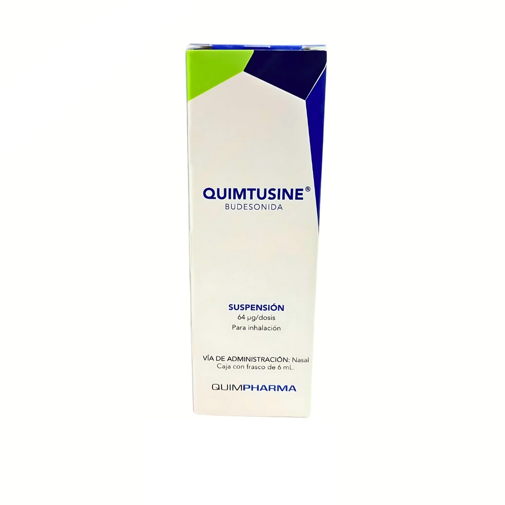 [4462] BUDESONIDA SUSP P/INHALACION 64 MCG/DOSIS FCO C/6 ML QUIMTUSINE LAB QUIMPHARMA