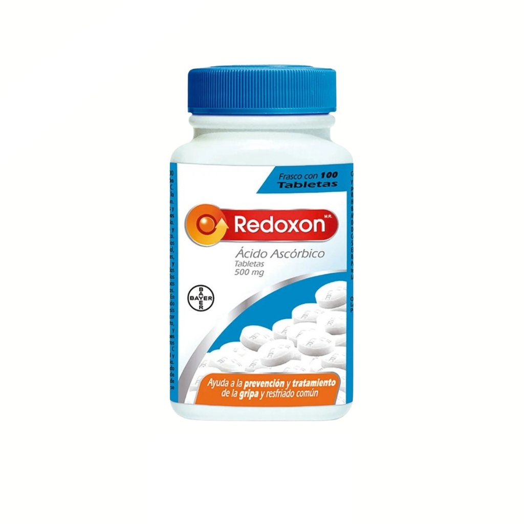REDOXON 500 MG C/100 TAB ACIDO ASCORBICO LAB BAYER