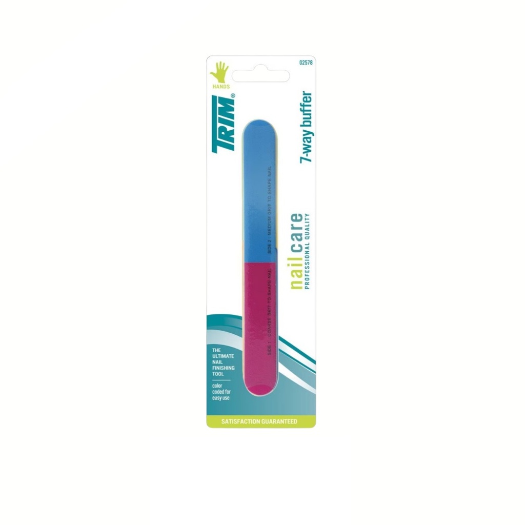 [4489] LIMA DE UÑAS 7 PASOS TRIM NAIL CARE