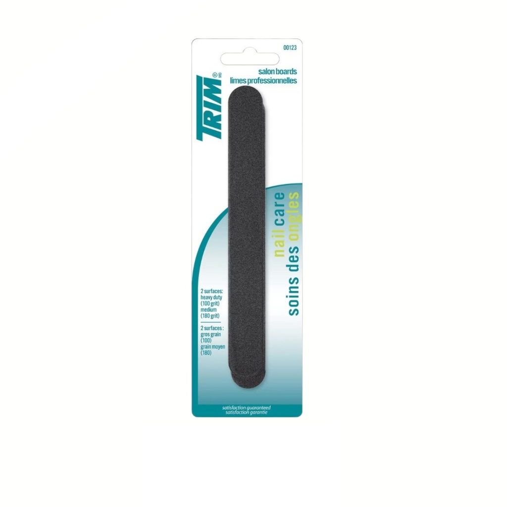 LIMA DE UÑAS 2 PZAS MEDIANA TRIM NAIL CARE