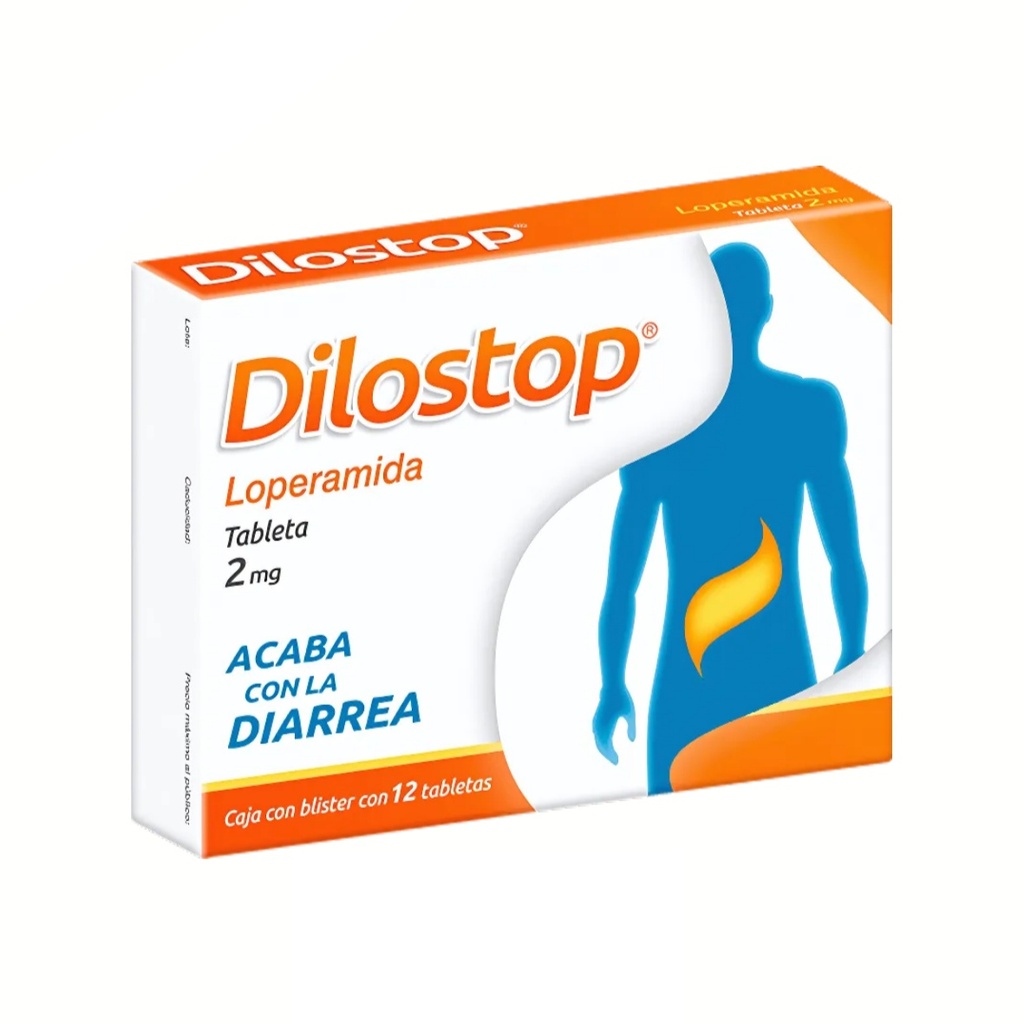 LOPERAMIDA 2 MG C/12 TAB DILOSTOP LAB COLLINS