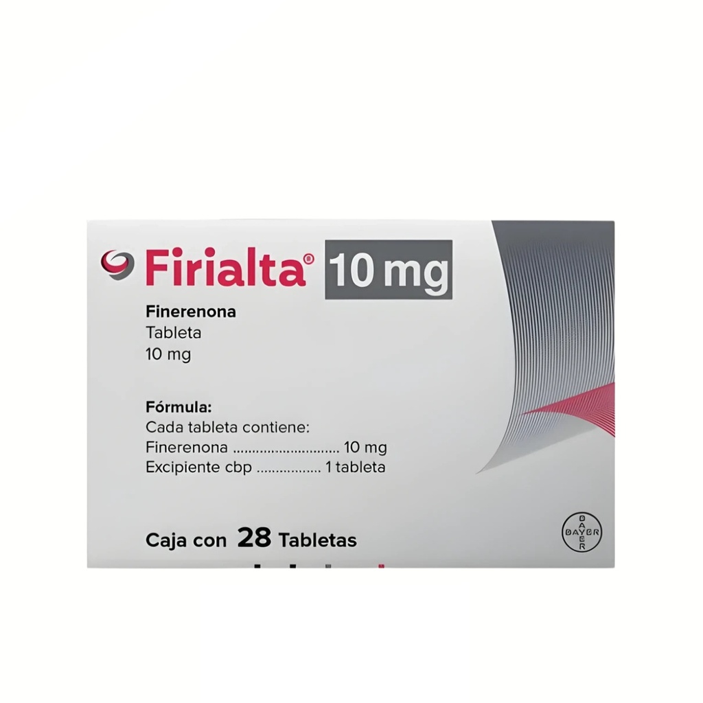 FIRIALTA 10 MG C/28 TAB FINERENONA LAB BAYER