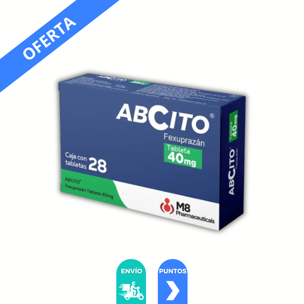 ABCITO 40 MG C/28 TAB FEXUPRAZAN LAB M8 PHARMACEUTICALS