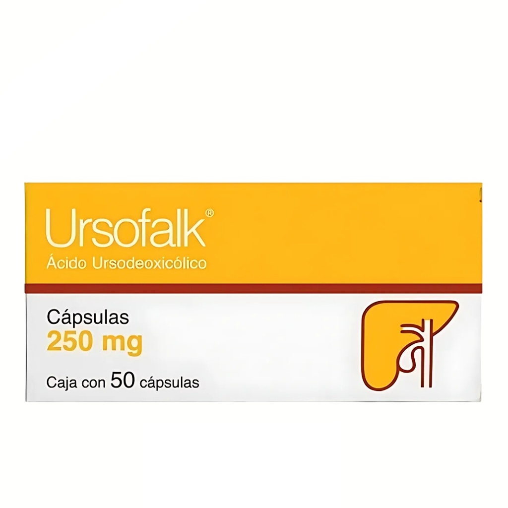 URSOFALK 250 MG C/50 CAP ACIDO URSODEOXICOLICO LAB SCHWABE