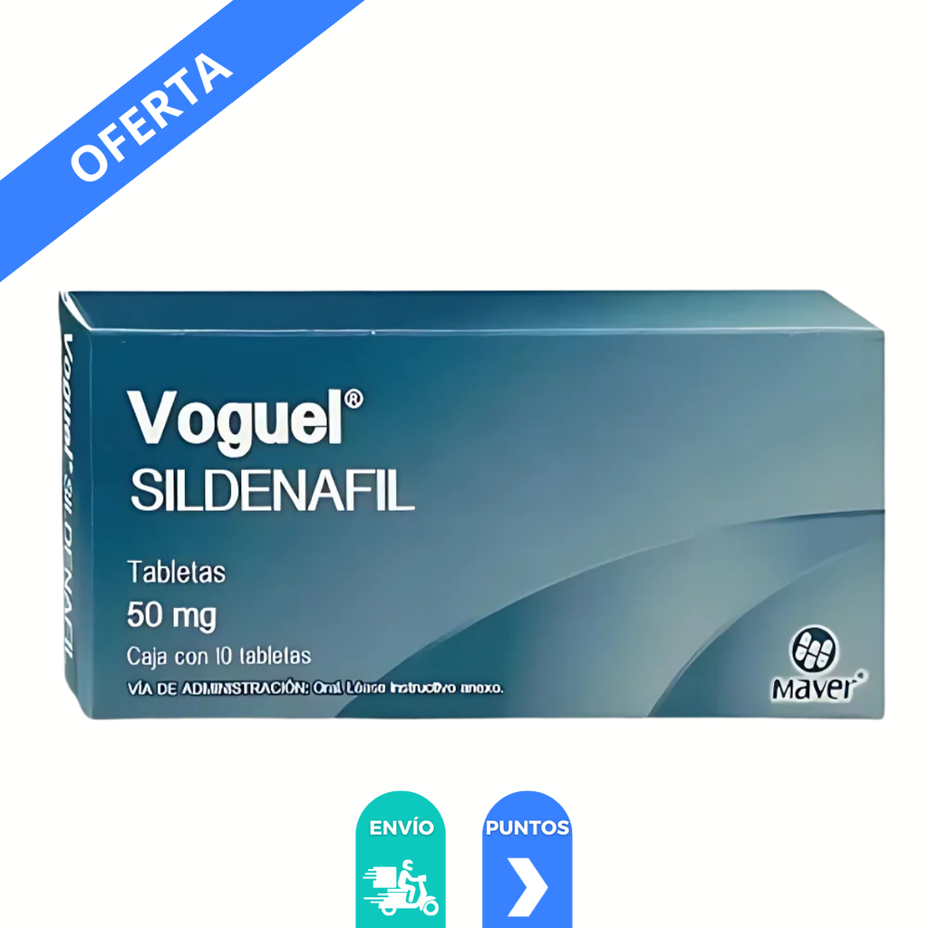 SILDENAFIL 50 MG C/10 TAB VOGUEL LAB MAVER