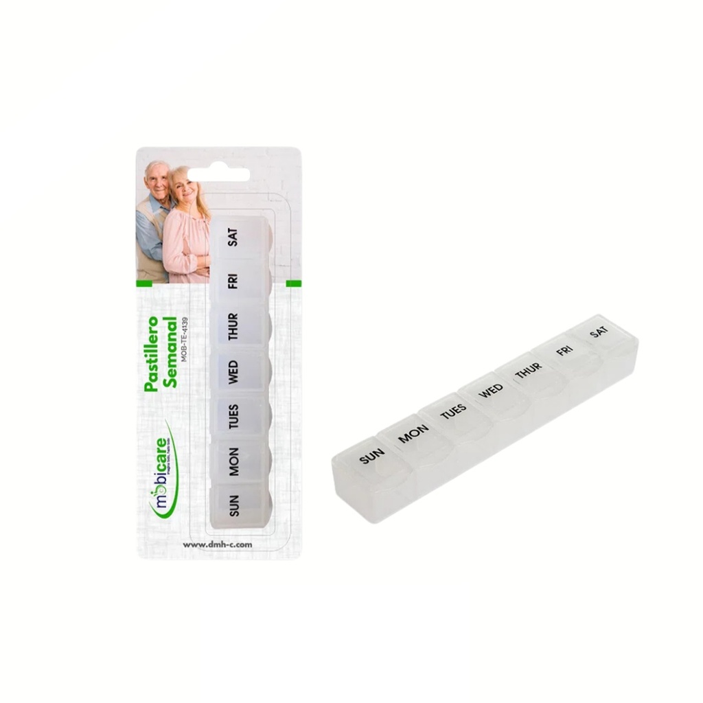 PASTILLERO SEMANAL 1 TOMA AL DIA MOD MOB-TE-4139 MOBICARE