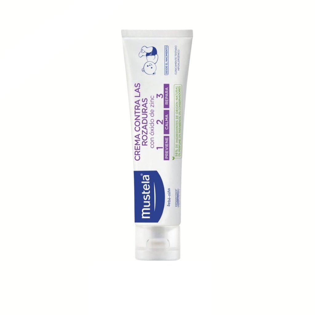MUSTELA CREMA 108 G - 100 ML CONTRA LAS ROZADURAS OXIDO DE ZINC LAB EXPANSCIENCE