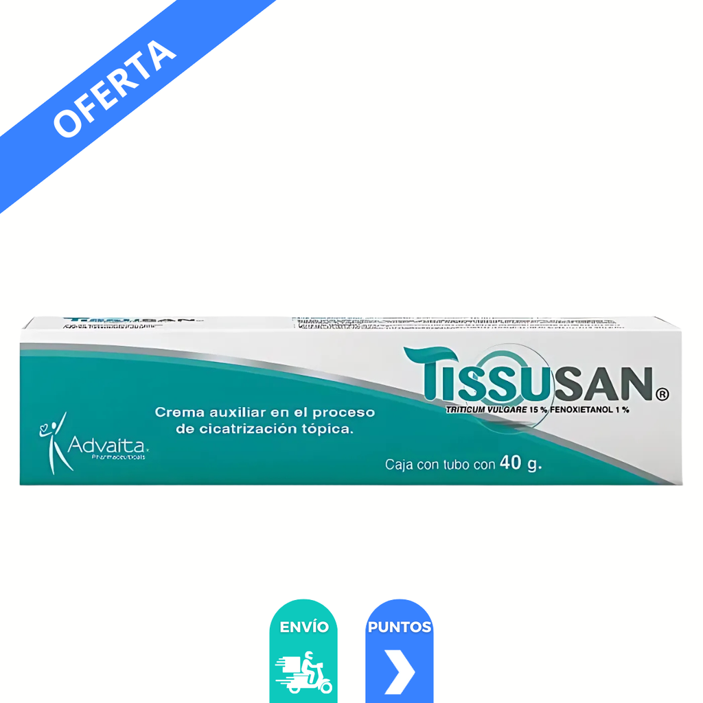 [4543] TRITICUM VULGARE FENOXIETANOL CREMA 15/1 G/100 G TUBO C/15 G TISSUSAN LAB ADVAITA