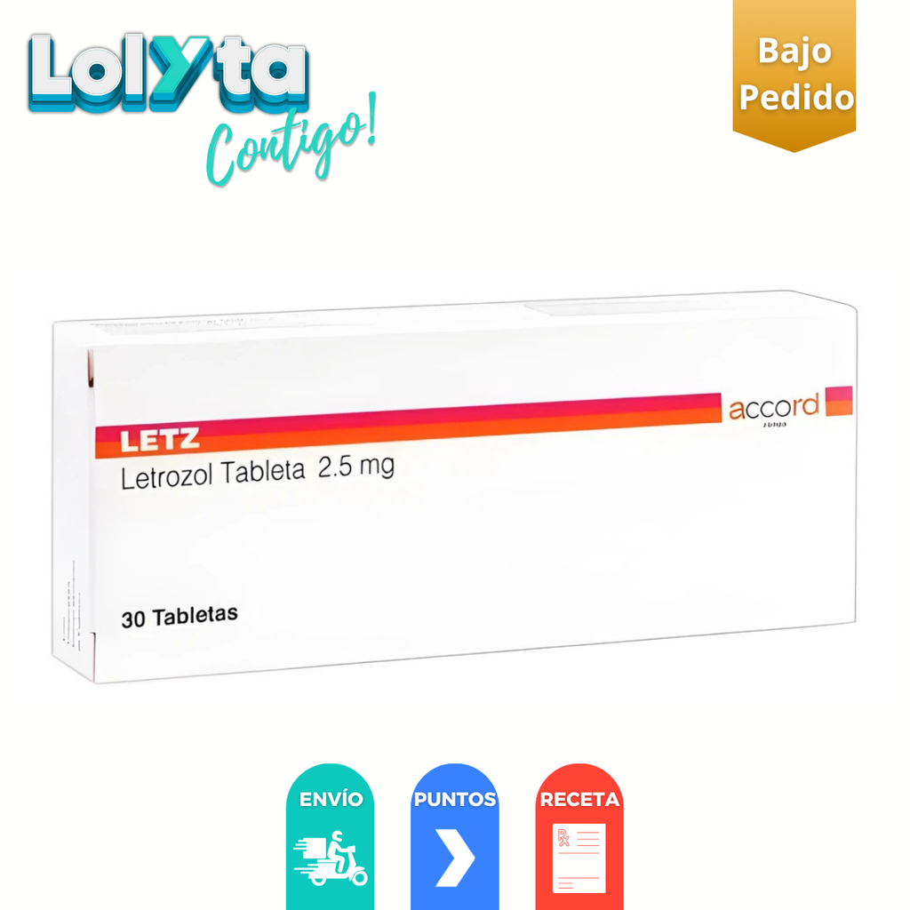 LETROZOL 2.5 MG C/30 TAB LETZ LAB ACCORD