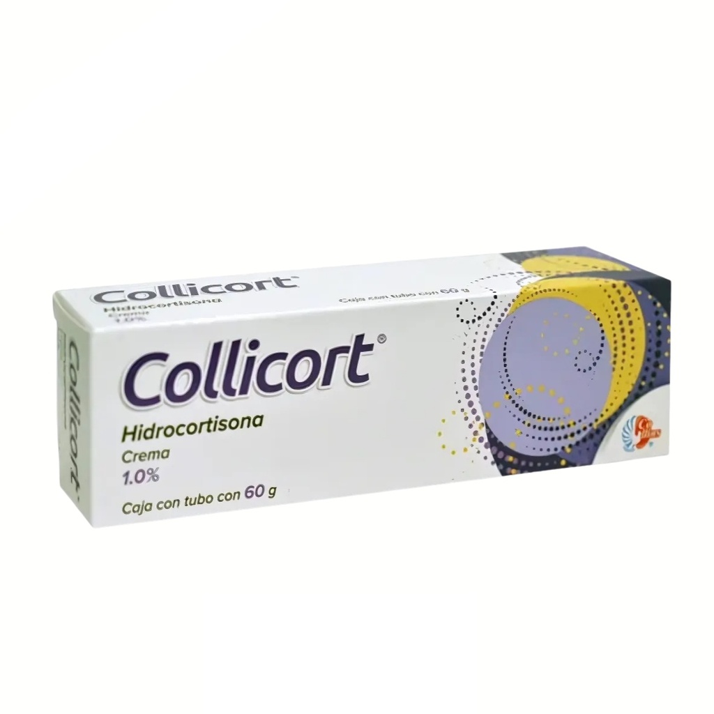 HIDROCORTISONA CREMA 1% TUBO C/60 G COLLICORT LAB COLLINS