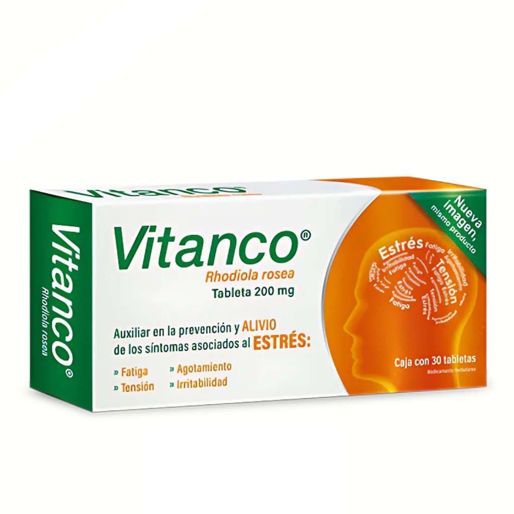 [4567] VITANCO 200 MG C/30 TAB RHODIOLA ROSEA LAB SCHWABE