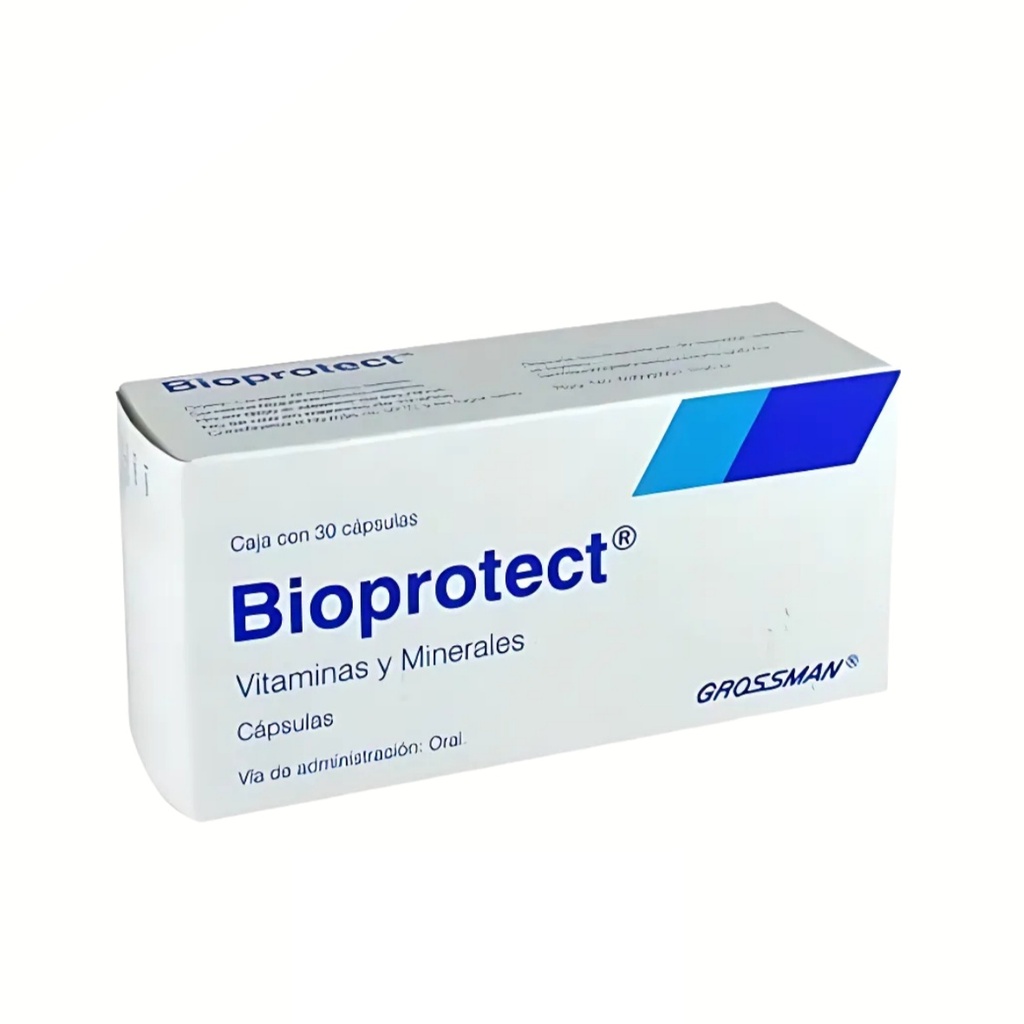 [4566] BIOPROTECT C/30 CAP VITAMINAS Y MINERALES LAB GROSSMAN