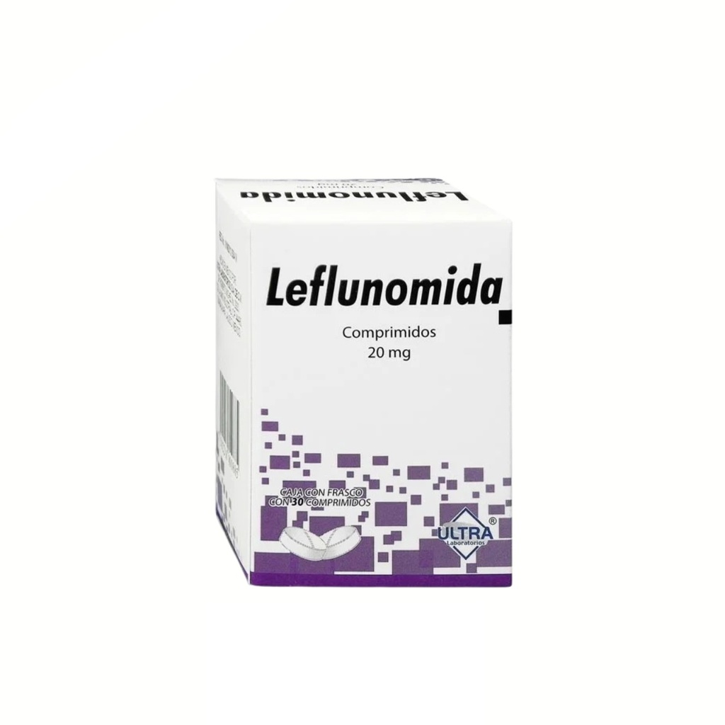 LEFLUNOMIDA 20 MG C/30 COMPRIMIDOS LAB ULTRA
