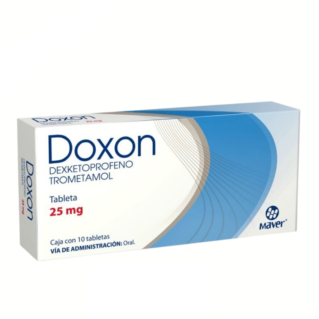 DEXKETOPROFENO 25MG C/10 TAB DOXON LAB MAVER