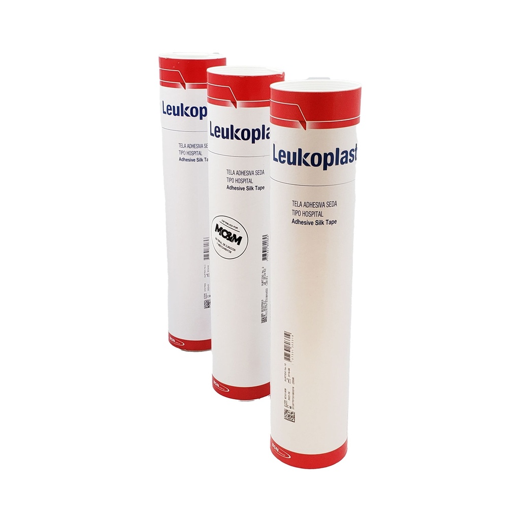 TELA ADHESIVA 2" 5 CM X 10 M TUBO C/6 PZAS LEUKOPLAST BSN