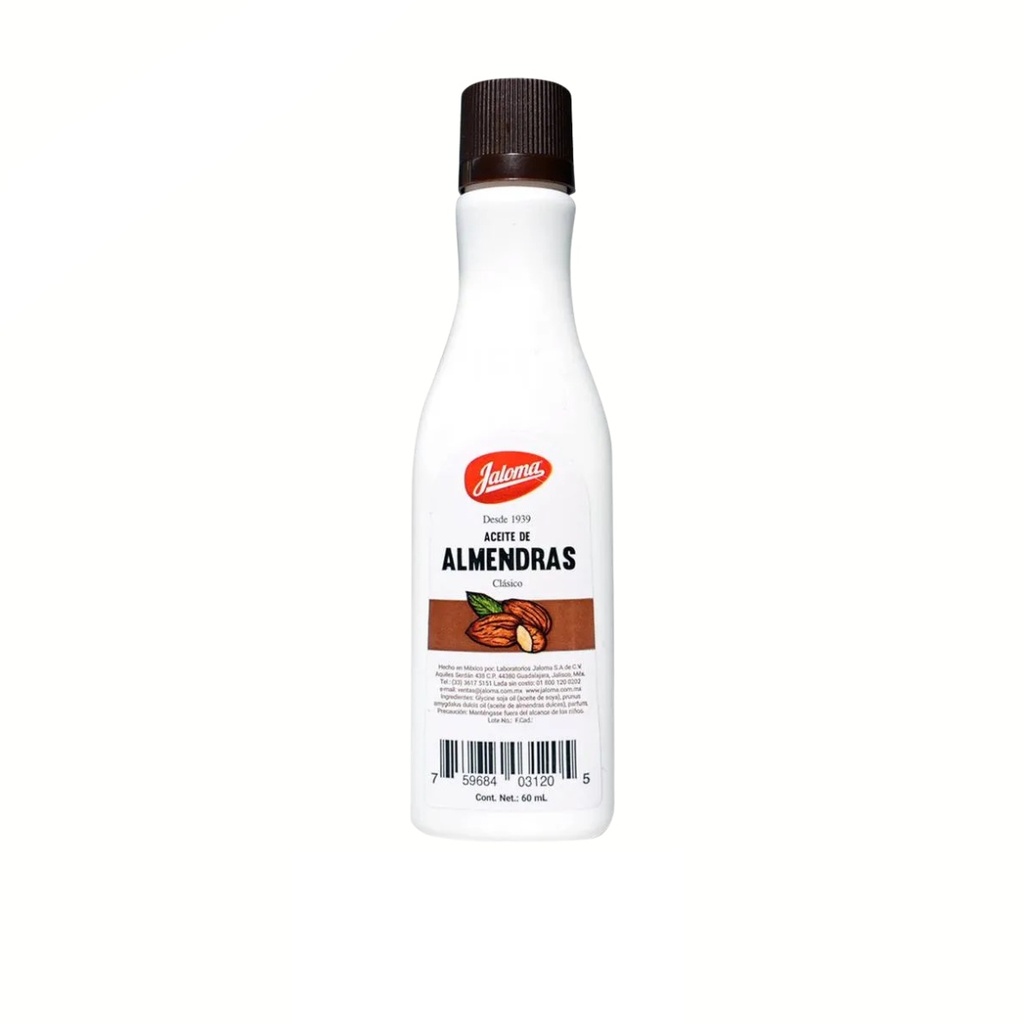 ACEITE DE ALMENDRAS C/60 ML LAB JALOMA