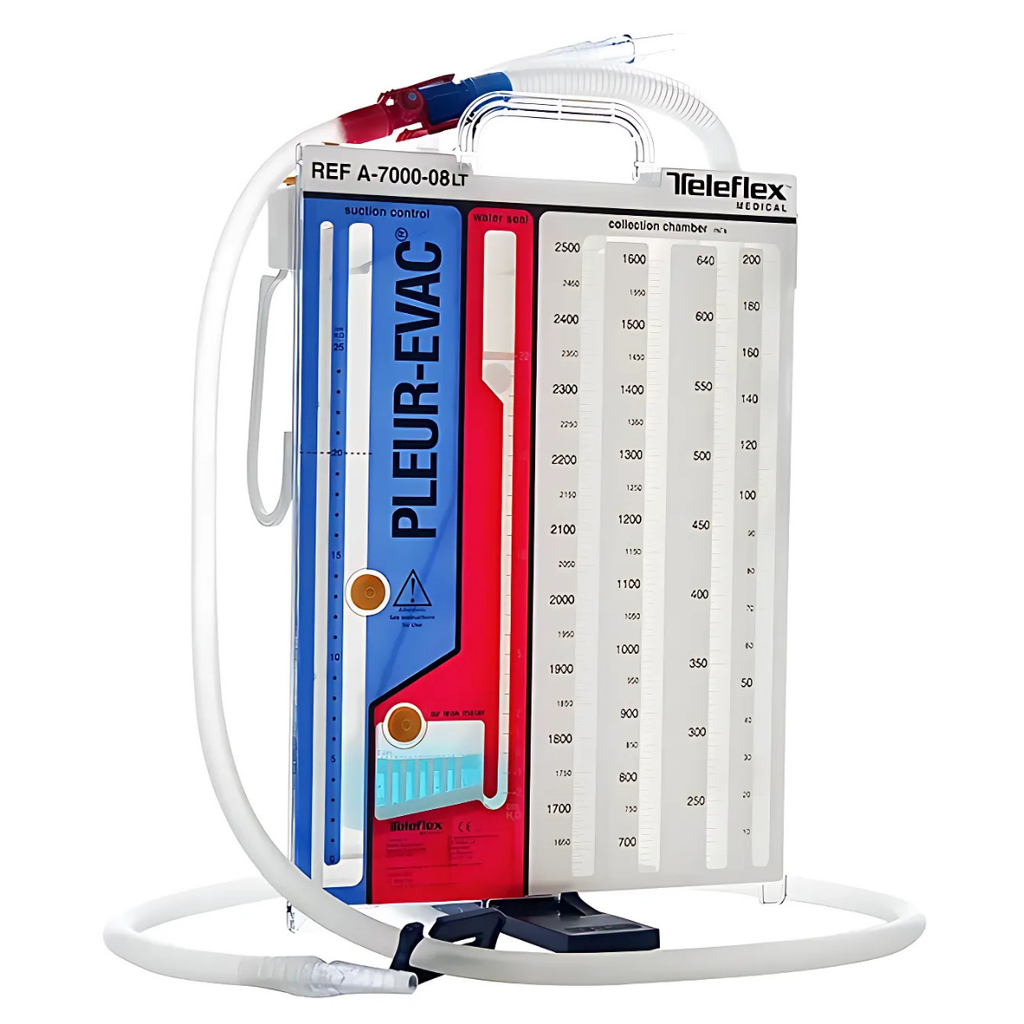 [1388] PLEUR-EVAC EQUIPO DE DRENAJE PLEURAL TORACICO ADULTO/PEDIATRICO (SELLO DE AGUA) A-7000-08LF TELEFLEX