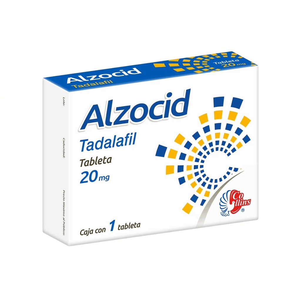 TADALAFIL 20 MG C/1 TAB ALZOCID LAB COLLINS