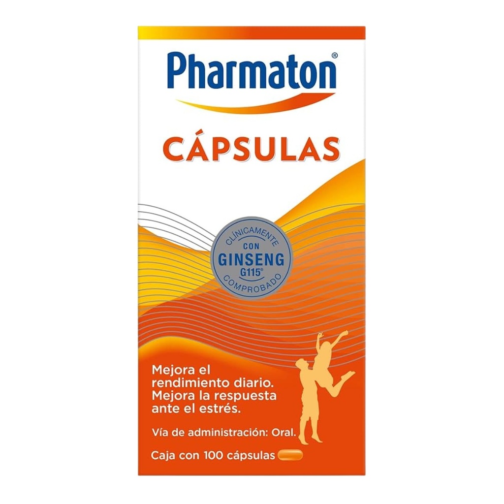 PHARMATON COMPLETE 773 MG C/100 CAP VITAMINAS MINERALES PANAX GINSENG G115