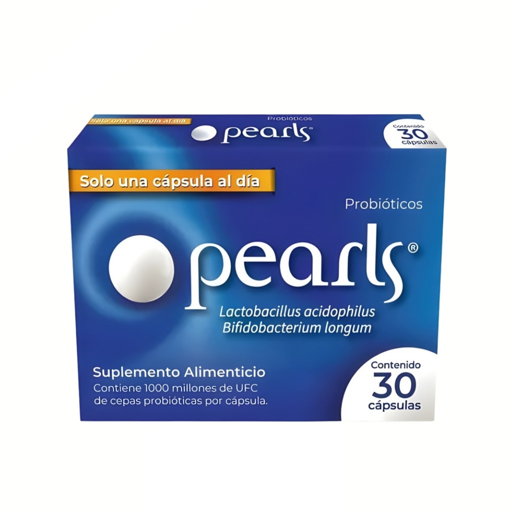 PEARLS 100 MILLONES UFC C/30 CAP CEPAS PROBIOTICAS SUPLEMENTO ALIMENTICIO LAB SCHWABE