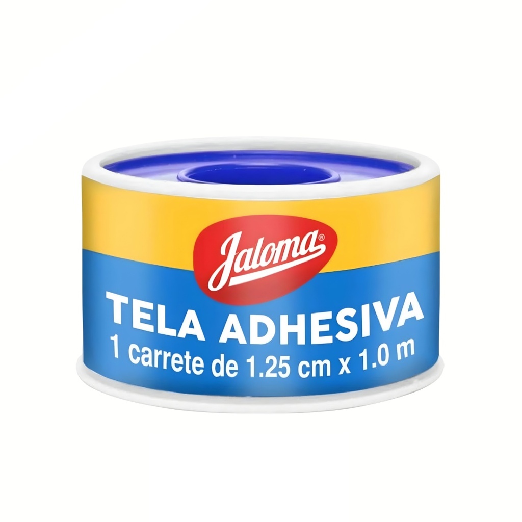 TELA ADHESIVA 1.25 CM X 1 M LAB JALOMA