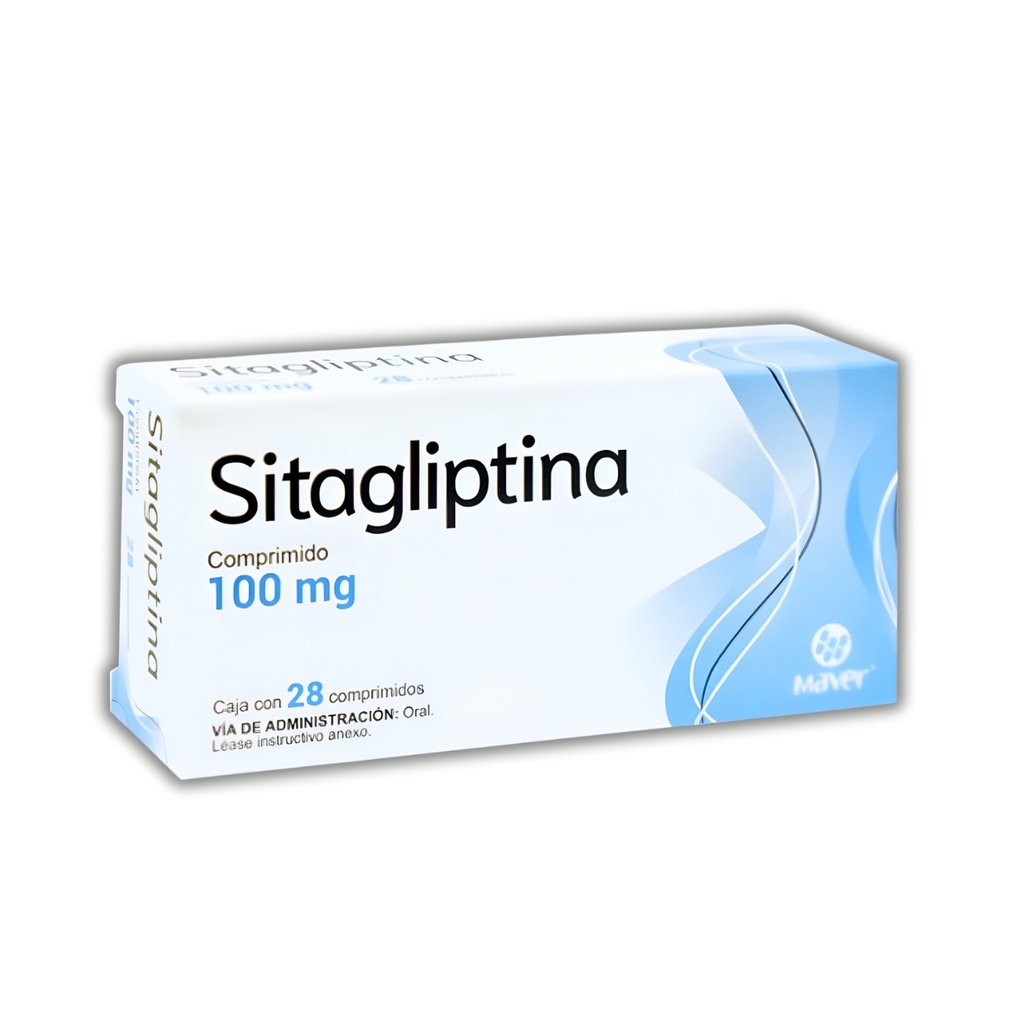 SITAGLIPTINA 100 MG C/28 COMPRIMIDOS LAB MAVER