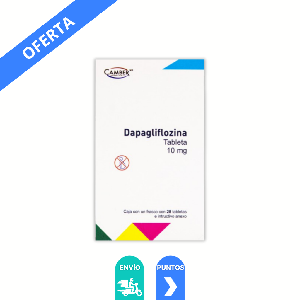DAPAGLIFLOZINA 10 MG C/28 TAB LAB CAMBER