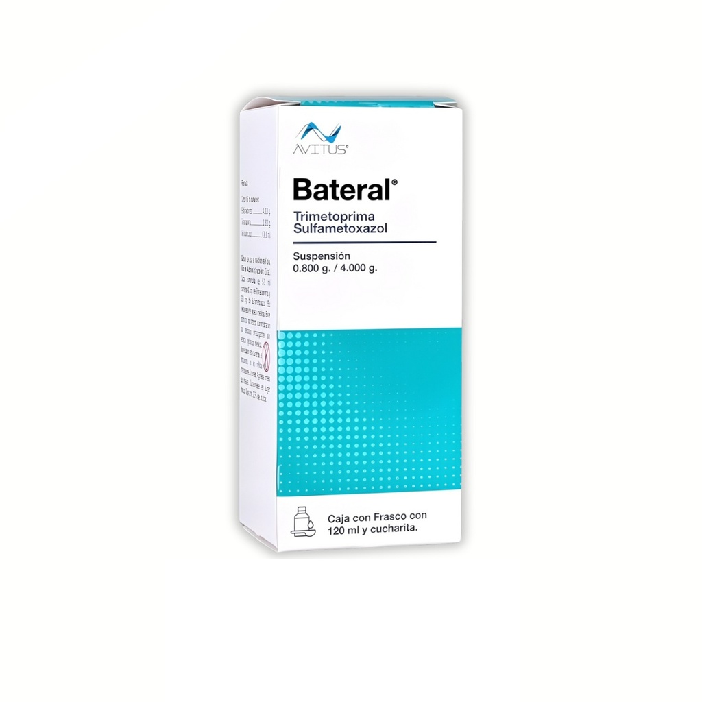 TRIMETOPRIMA SULFAMETOXAZOL SUSPENSION 0.8/4 G/100 ML FCO C/120 ML BATERAL LAB ALLEN