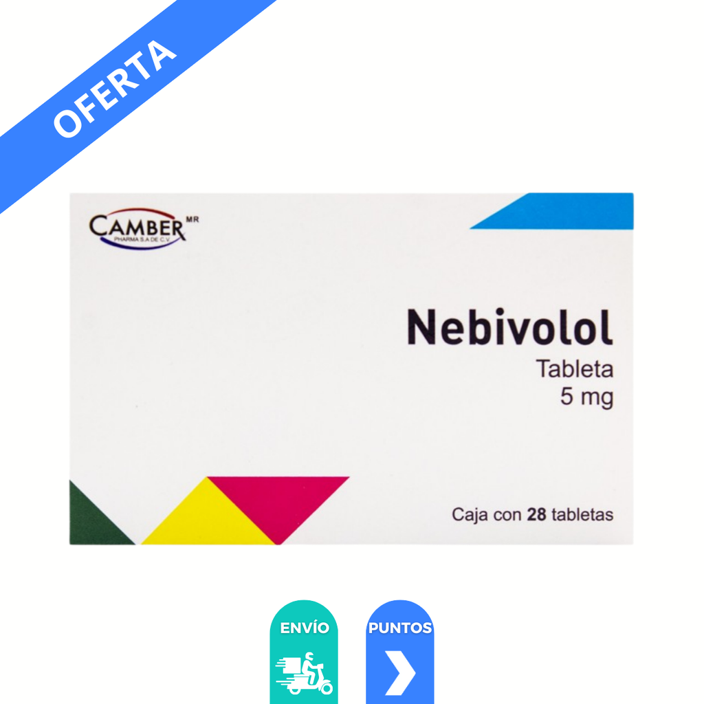 NEBIVOLOL 5 MG C/28 TAB LAB CAMBER
