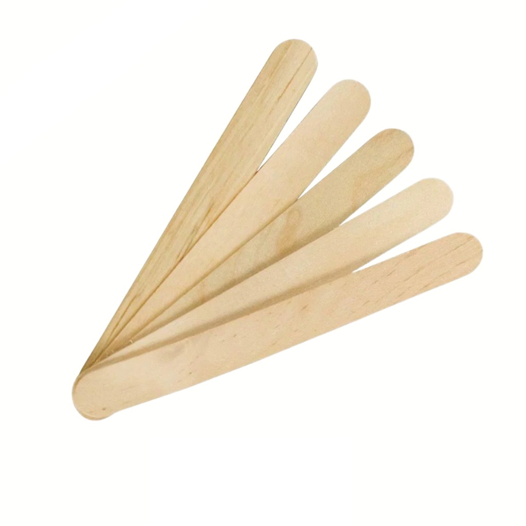 [4694] ABATELENGUAS DE MADERA C/25 PZAS SENSIMEDICAL