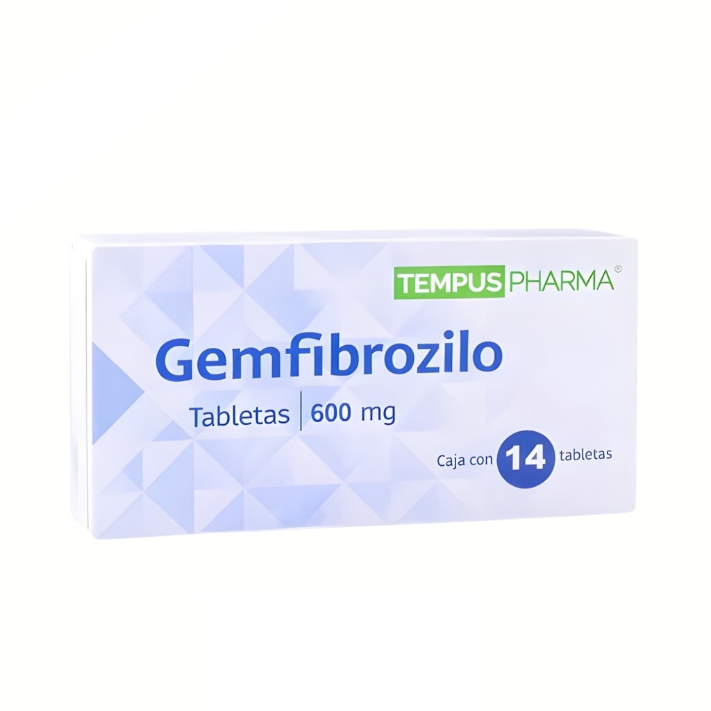 GEMFIBROZILO 600 MG C/14 TAB LAB TEMPUS PHARMA