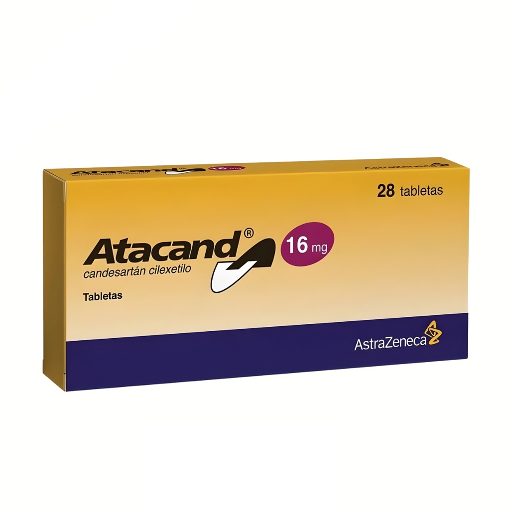 ATACAND 16 MG C/28 TAB CANDESARTAN CILEXETILO LAB ASTRAZENECA