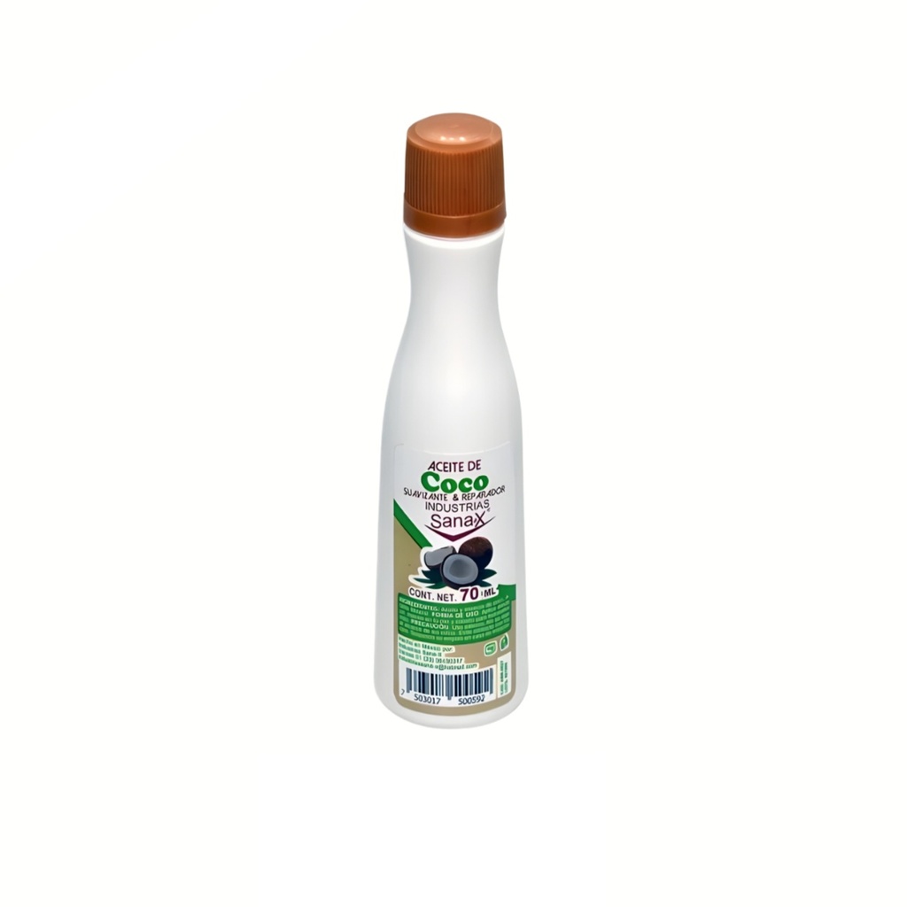 ACEITE DE COCO C/70 ML LAB SANAX