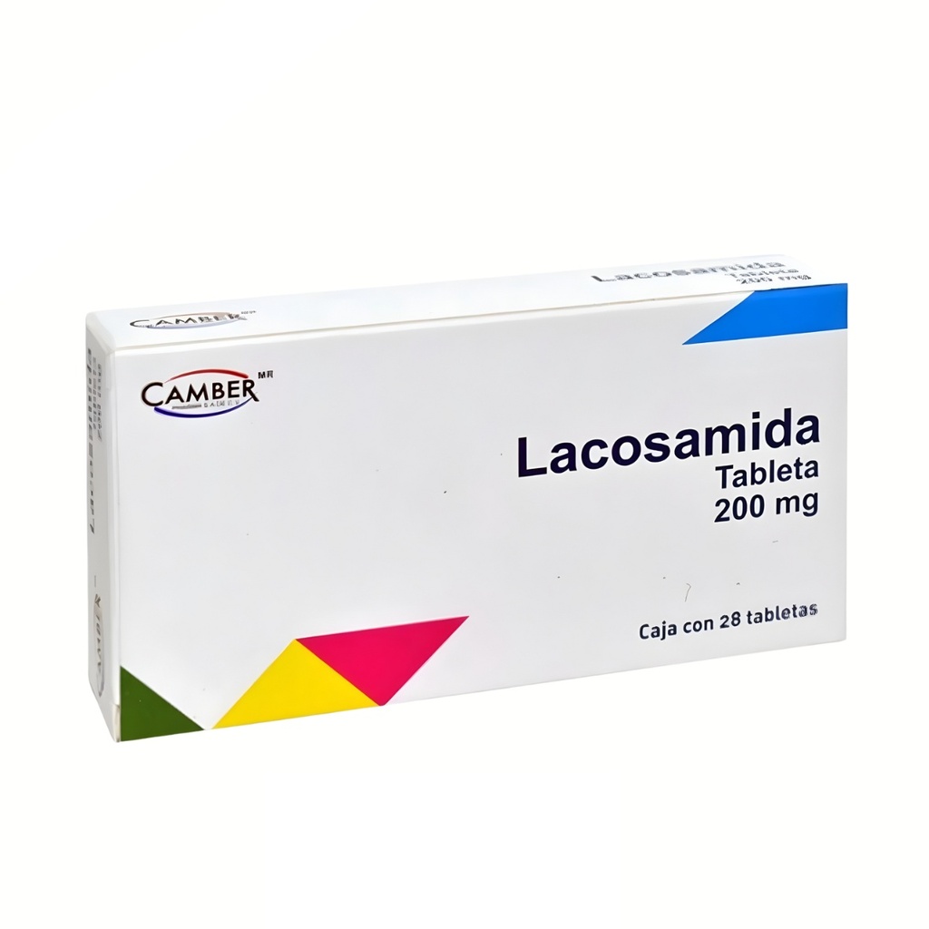 LACOSAMIDA 200 MG C/28 TAB LAB CAMBER