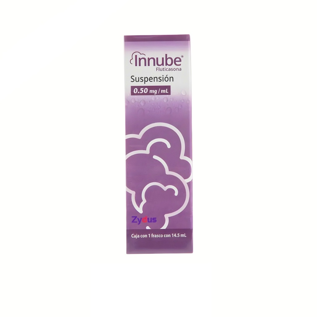 FLUTICASONA SUSP NASAL 0.50 MG/ML FCO C/14.5 ML INNUBE LAB ZYDUS PHARMACEUTICALS