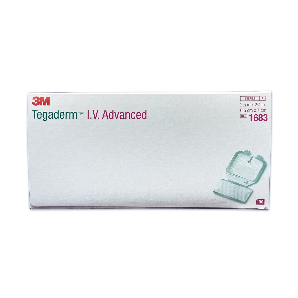 TEGADERM IV ADVANCED 6.5 CM X7 CM C/100 PZ REF 1683 3M