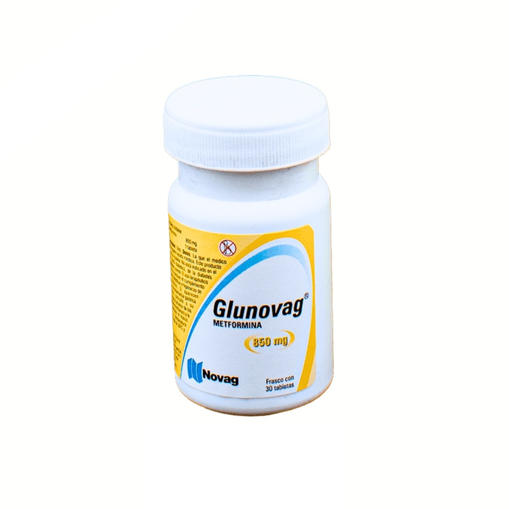 METFORMINA 850 MG C/30 TAB GLUNOVAG LAB NOVAG