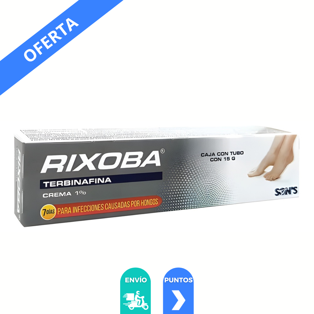 [4796] TERBINAFINA CREMA 1% C/15 G RIXOBA LAB SONS