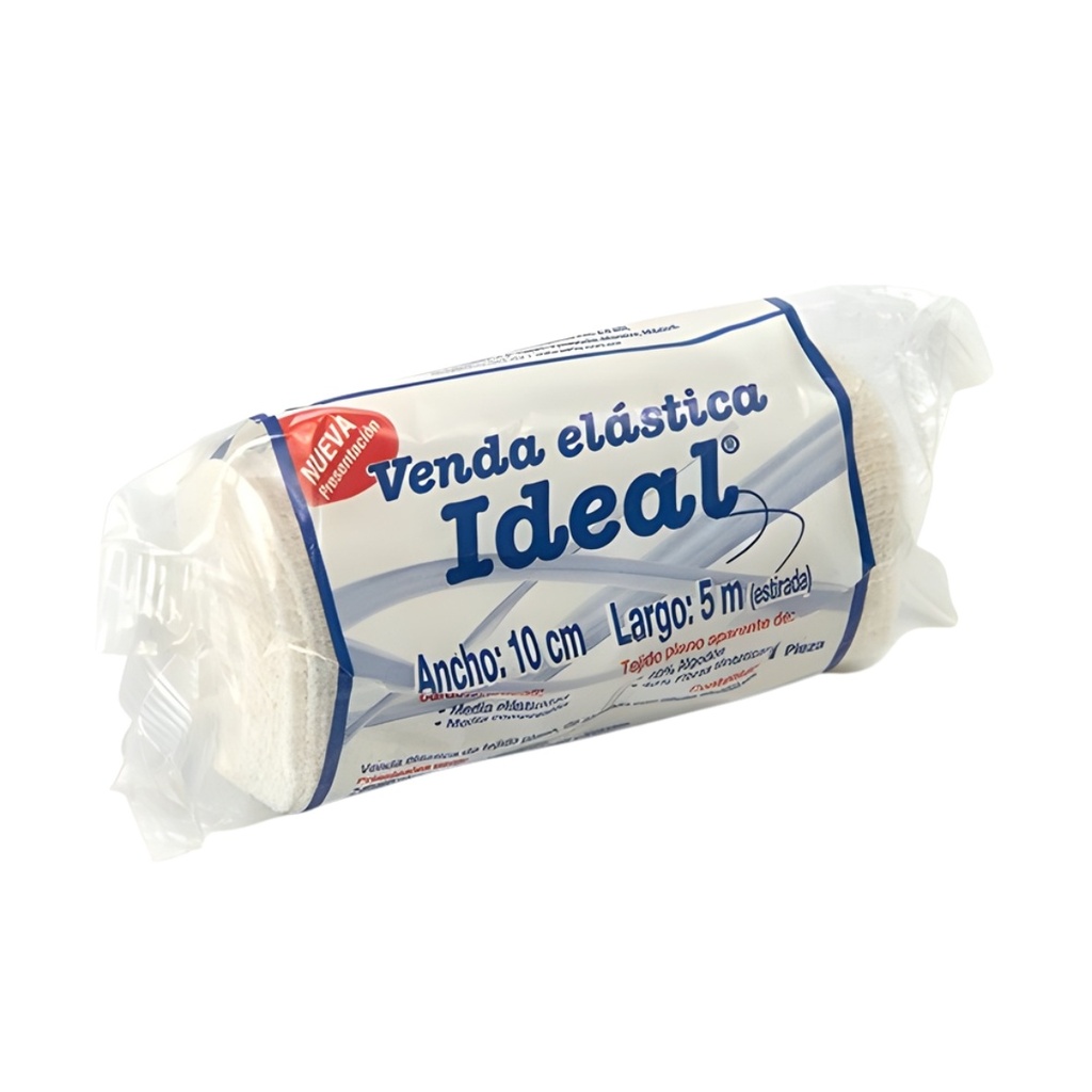 VENDA ELASTICA IDEAL 10 CM X 5 M PIEZA LEROY