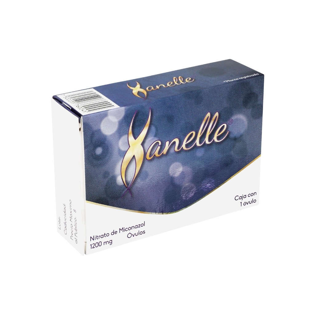 XANELLE 1200 MG C/1 OVULO NITRATO DE MICONAZOL LAB EXELTIS