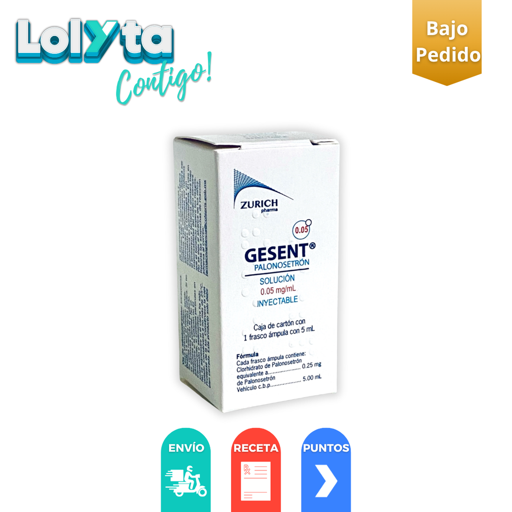 [4680] PALONOSETRON SOL INY 0.25 MG/5 ML GESENT LAB ZURICH PHARMA